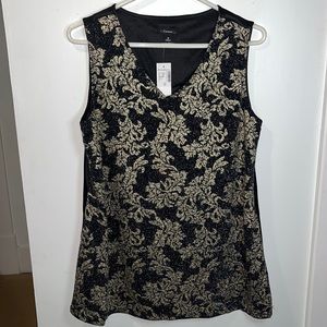 NWT Gold Detailed Tank